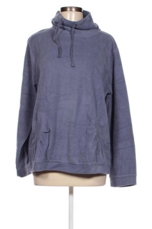 Γυναικεία μπλούζα fleece Cecilia Classics, Μέγεθος L, Χρώμα Μπλέ, Τιμή 3,17 €