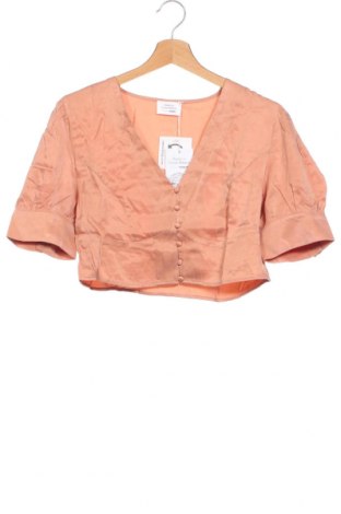 Γυναικείο πουκάμισο About You, Μέγεθος XL, Χρώμα  Μπέζ, Τιμή 5,36 €