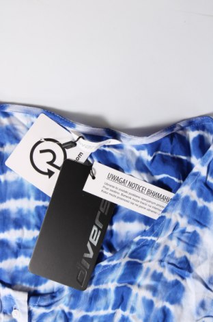 Γυναικείο πουκάμισο Diverse, Μέγεθος M, Χρώμα Μπλέ, Τιμή 5,16 €