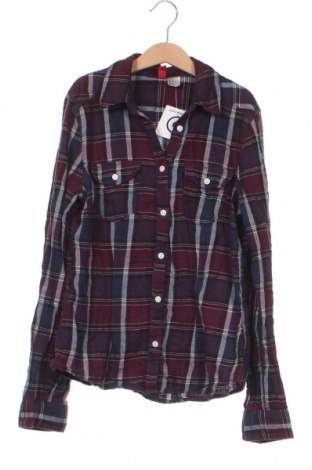 Γυναικείο πουκάμισο H&M Divided, Μέγεθος XS, Χρώμα Πολύχρωμο, Τιμή 1,86 €