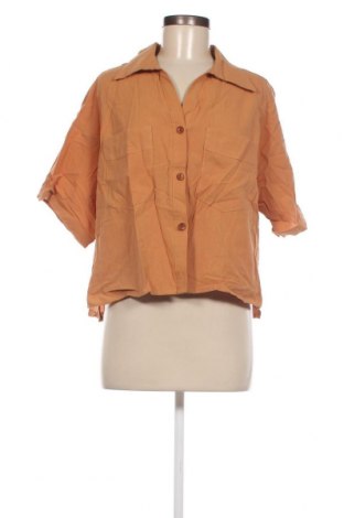 Γυναικείο πουκάμισο SHEIN, Μέγεθος XL, Χρώμα Καφέ, Τιμή 4,74 €