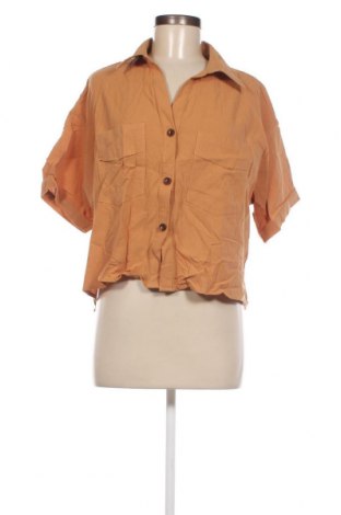 Γυναικείο πουκάμισο SHEIN, Μέγεθος XL, Χρώμα Καφέ, Τιμή 4,54 €