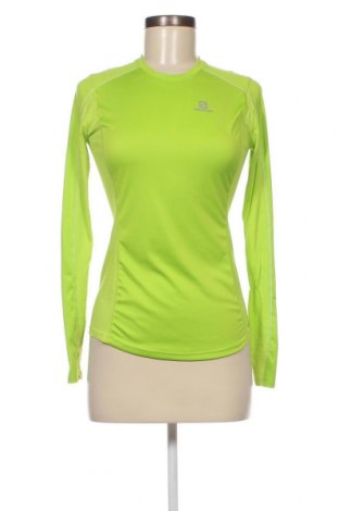 Дамска спортна блуза Salomon, Размер XS, Цвят Зелен, Цена 42,90 лв.