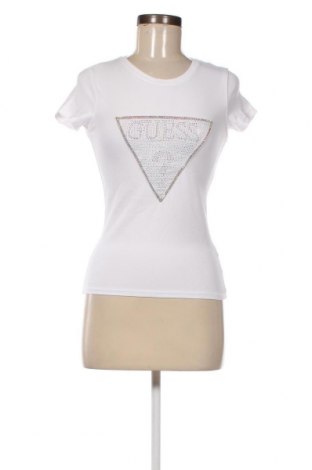 Damen T-Shirt Guess, Größe XS, Farbe Weiß, Preis € 32,47