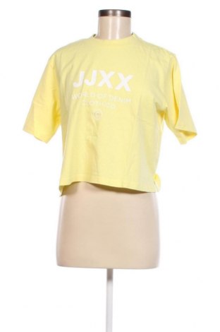 Γυναικείο t-shirt JJXX, Μέγεθος L, Χρώμα Κίτρινο, Τιμή 4,93 €