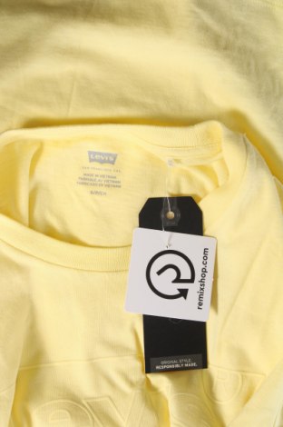 Дамска тениска Levi's, Размер S, Цвят Жълт, Цена 34,80 лв.