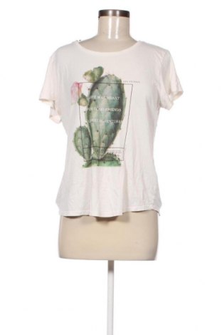 Дамска тениска Tom Tailor, Размер M, Цвят Екрю, Цена 12,00 лв.