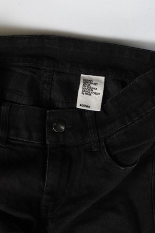 Дамски дънки H&M, Размер XS, Цвят Черен, Цена 4,35 лв.