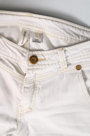 Damen Jeans Mango, Größe S, Farbe Weiß, Preis 12,28 €