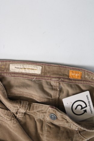 Γυναικείο κοτλέ παντελόνι Pilcro and the Letterpress, Μέγεθος S, Χρώμα  Μπέζ, Τιμή 3,33 €