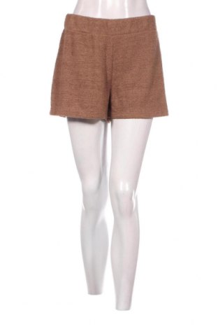 Γυναικείο κοντό παντελόνι Gina Tricot, Μέγεθος L, Χρώμα Καφέ, Τιμή 20,62 €