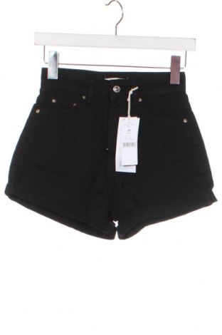 Дамски къс панталон Gina Tricot, Размер XXS, Цвят Черен, Цена 7,60 лв.
