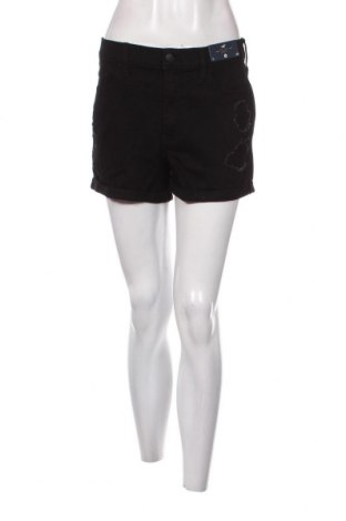 Дамски къс панталон Hollister, Размер M, Цвят Черен, Цена 9,36 лв.