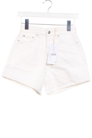 Дамски къс панталон Perfect Jeans By Gina Tricot, Размер XS, Цвят Бял, Цена 22,00 лв.
