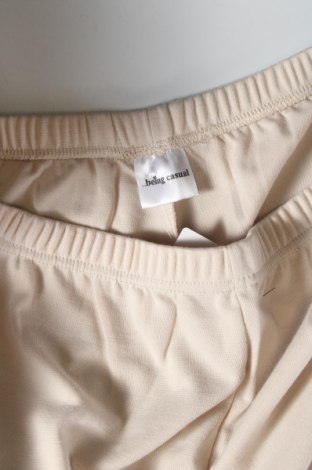 Γυναικείο παντελόνι Being Casual, Μέγεθος XL, Χρώμα  Μπέζ, Τιμή 23,71 €