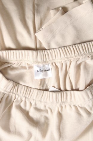 Дамски панталон Being Casual, Размер XL, Цвят Екрю, Цена 8,28 лв.