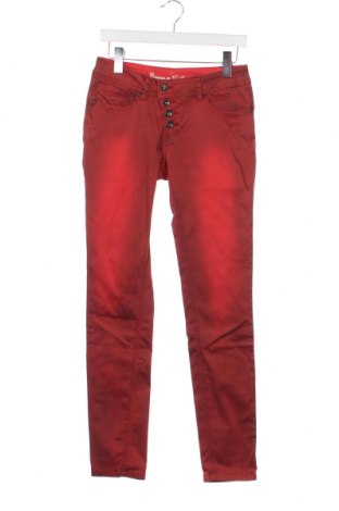 Дамски панталон Buena Vista, Размер XS, Цвят Червен, Цена 18,85 лв.
