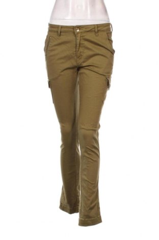 Дамски панталон Claire, Размер XS, Цвят Зелен, Цена 7,48 лв.