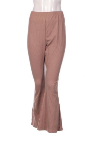 Γυναικείο παντελόνι Glamorous, Μέγεθος L, Χρώμα  Μπέζ, Τιμή 5,83 €