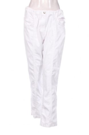 Γυναικείο παντελόνι Helena Vera, Μέγεθος L, Χρώμα Λευκό, Τιμή 20,18 €