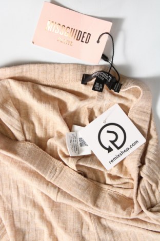 Γυναικείο παντελόνι Missguided, Μέγεθος M, Χρώμα  Μπέζ, Τιμή 5,45 €