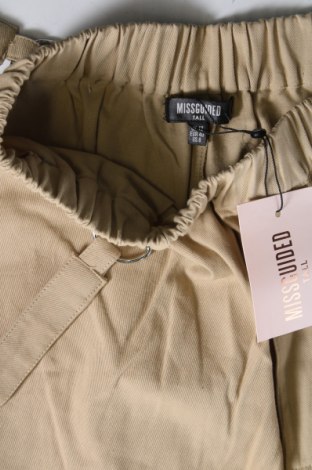 Γυναικείο παντελόνι Missguided, Μέγεθος M, Χρώμα  Μπέζ, Τιμή 5,22 €