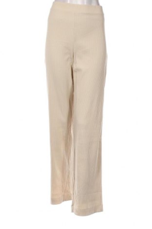 Γυναικείο παντελόνι Monki, Μέγεθος L, Χρώμα Εκρού, Τιμή 7,83 €
