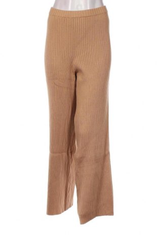 Дамски панталон Monki, Размер XL, Цвят Бежов, Цена 9,80 лв.