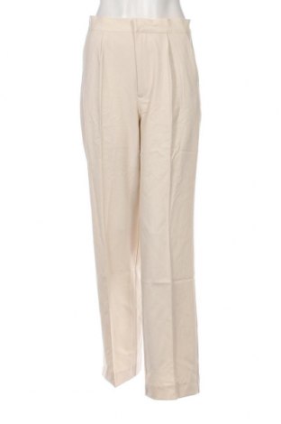 Дамски панталон Pull&Bear, Размер M, Цвят Екрю, Цена 39,10 лв.