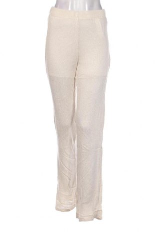 Γυναικείο παντελόνι Pull&Bear, Μέγεθος S, Χρώμα Εκρού, Τιμή 5,22 €