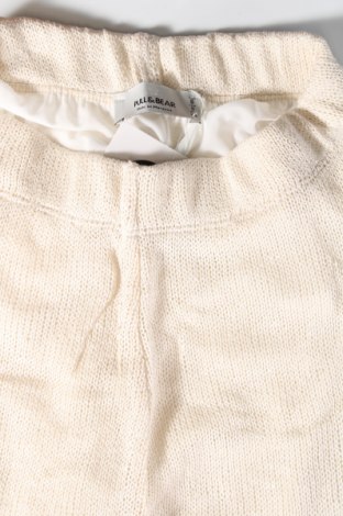 Γυναικείο παντελόνι Pull&Bear, Μέγεθος S, Χρώμα Εκρού, Τιμή 5,22 €
