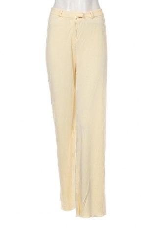 Γυναικείο παντελόνι Trussardi, Μέγεθος XL, Χρώμα Κίτρινο, Τιμή 10,52 €
