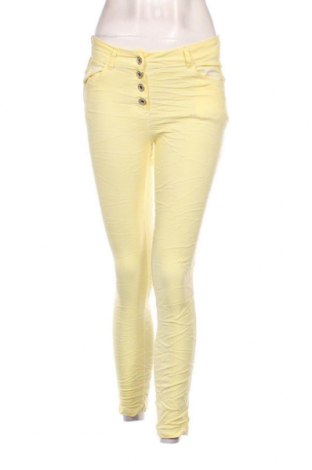 Дамски панталон Zabaione, Размер S, Цвят Жълт, Цена 9,57 лв.