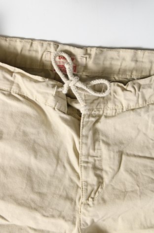 Дамски панталон Zara Trafaluc, Размер M, Цвят Екрю, Цена 20,00 лв.