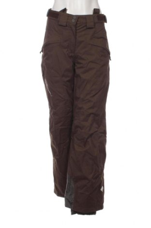 Дамски панталон за зимни спортове Salomon, Размер M, Цвят Кафяв, Цена 72,50 лв.
