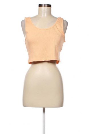Γυναικείο αμάνικο μπλουζάκι Gina Tricot, Μέγεθος XL, Χρώμα Πορτοκαλί, Τιμή 3,06 €