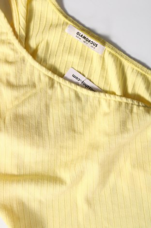 Damska koszulka na ramiączkach Glamorous, Rozmiar XL, Kolor Żółty, Cena 23,19 zł