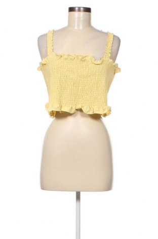 Γυναικείο αμάνικο μπλουζάκι Glamorous, Μέγεθος XL, Χρώμα Κίτρινο, Τιμή 4,63 €