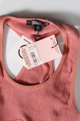 Γυναικείο αμάνικο μπλουζάκι Missguided, Μέγεθος XS, Χρώμα Σάπιο μήλο, Τιμή 10,82 €