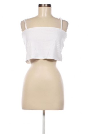 Γυναικείο αμάνικο μπλουζάκι Missguided, Μέγεθος XL, Χρώμα Λευκό, Τιμή 3,14 €
