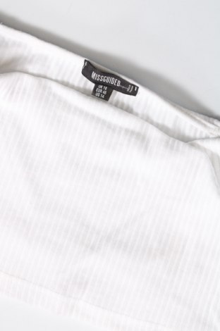 Damska koszulka na ramiączkach Missguided, Rozmiar XL, Kolor Biały, Cena 16,79 zł
