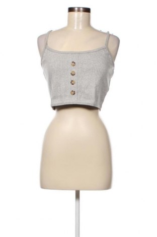 Γυναικείο αμάνικο μπλουζάκι Missguided, Μέγεθος XL, Χρώμα Γκρί, Τιμή 3,57 €