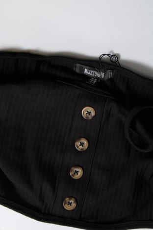 Γυναικείο αμάνικο μπλουζάκι Missguided, Μέγεθος XL, Χρώμα Μαύρο, Τιμή 3,57 €