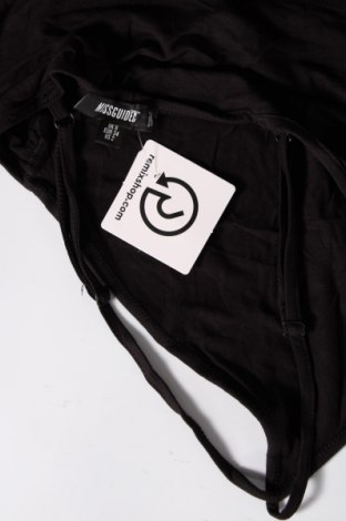 Γυναικείο αμάνικο μπλουζάκι Missguided, Μέγεθος XS, Χρώμα Μαύρο, Τιμή 4,54 €