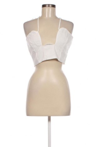 Γυναικείο αμάνικο μπλουζάκι Misspap, Μέγεθος L, Χρώμα Λευκό, Τιμή 14,95 €