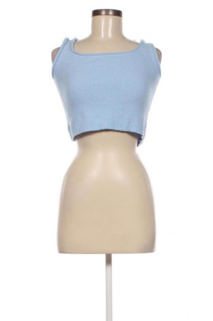 Γυναικείο αμάνικο μπλουζάκι Monki, Μέγεθος M, Χρώμα Μπλέ, Τιμή 5,87 €