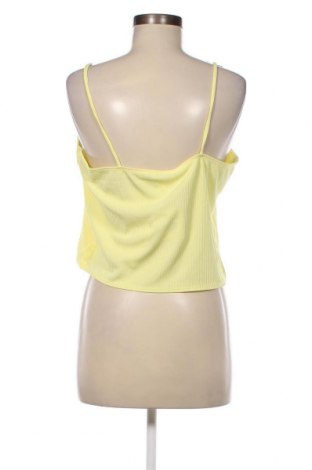 Γυναικείο αμάνικο μπλουζάκι Monki, Μέγεθος XL, Χρώμα Κίτρινο, Τιμή 3,23 €