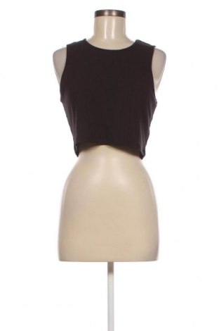 Γυναικείο αμάνικο μπλουζάκι Monki, Μέγεθος L, Χρώμα Μαύρο, Τιμή 3,33 €