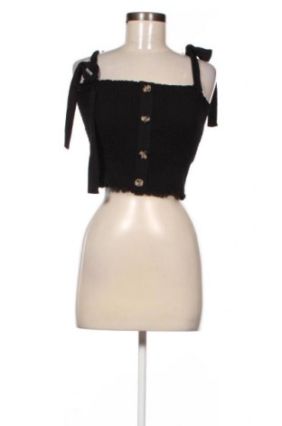 Γυναικείο αμάνικο μπλουζάκι NA-KD, Μέγεθος XL, Χρώμα Μαύρο, Τιμή 3,14 €