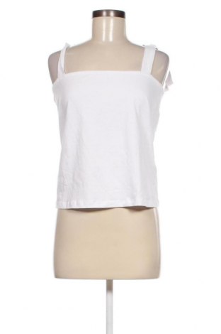Γυναικείο αμάνικο μπλουζάκι NA-KD, Μέγεθος L, Χρώμα Λευκό, Τιμή 14,95 €